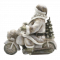 Preview: Weihnachtsmann auf Motorrad